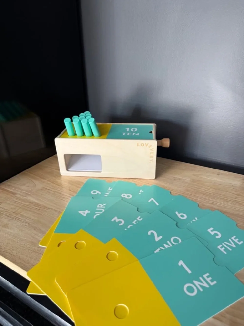 Lovevery Wooden Counting Box